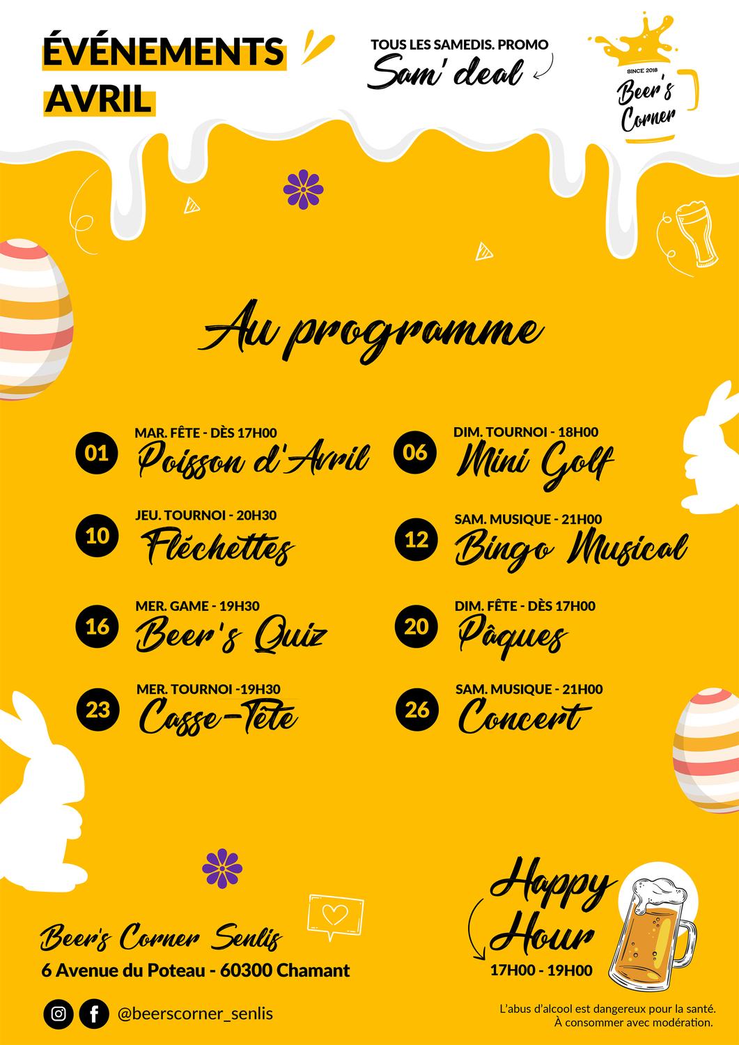 planning du mois Senlis