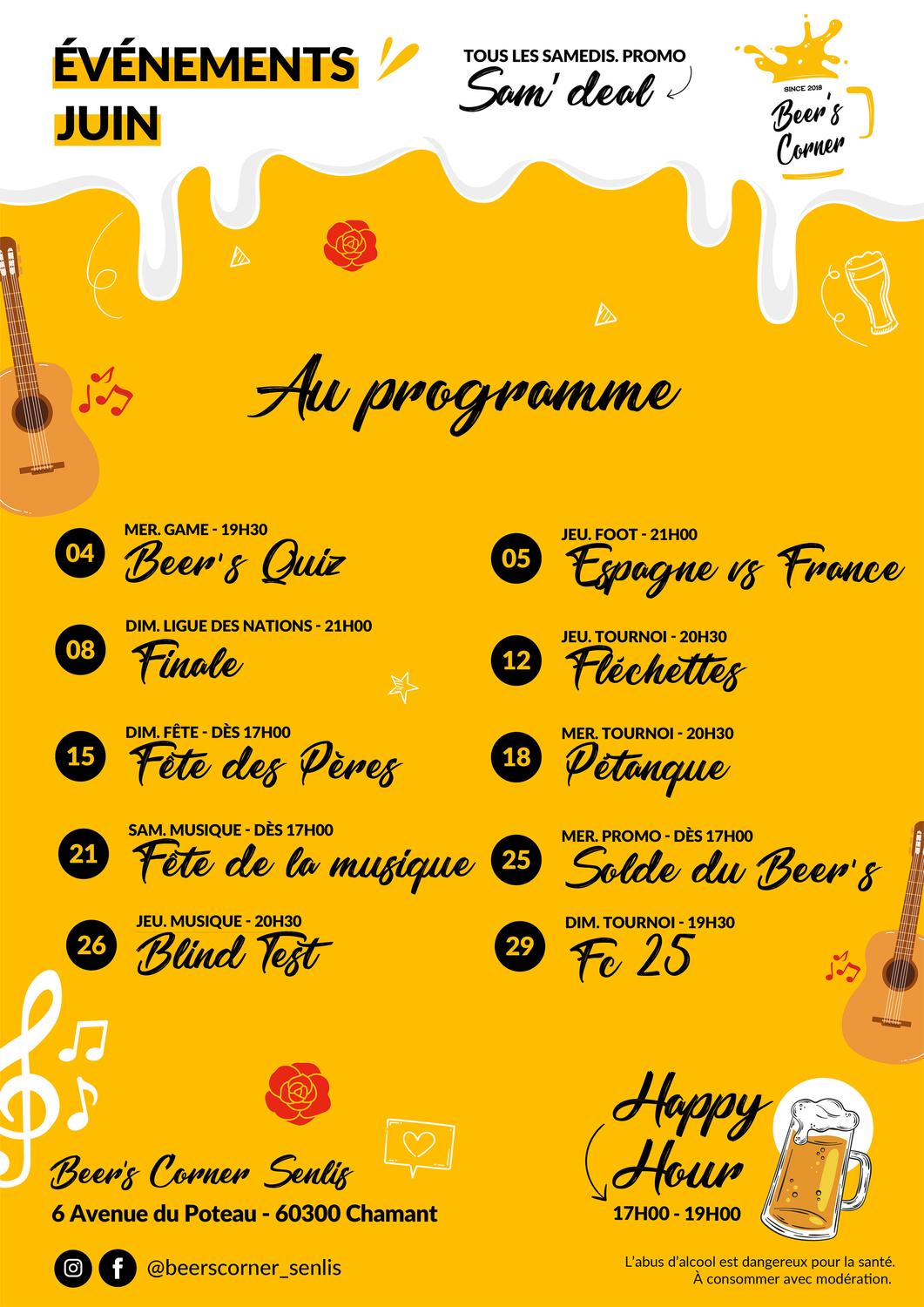 planning du mois Senlis