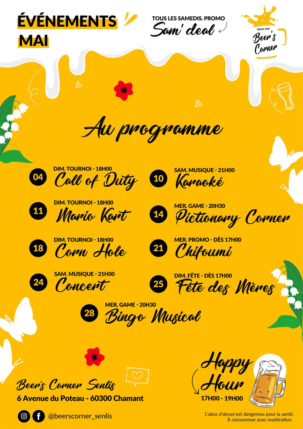 planning du mois Senlis
