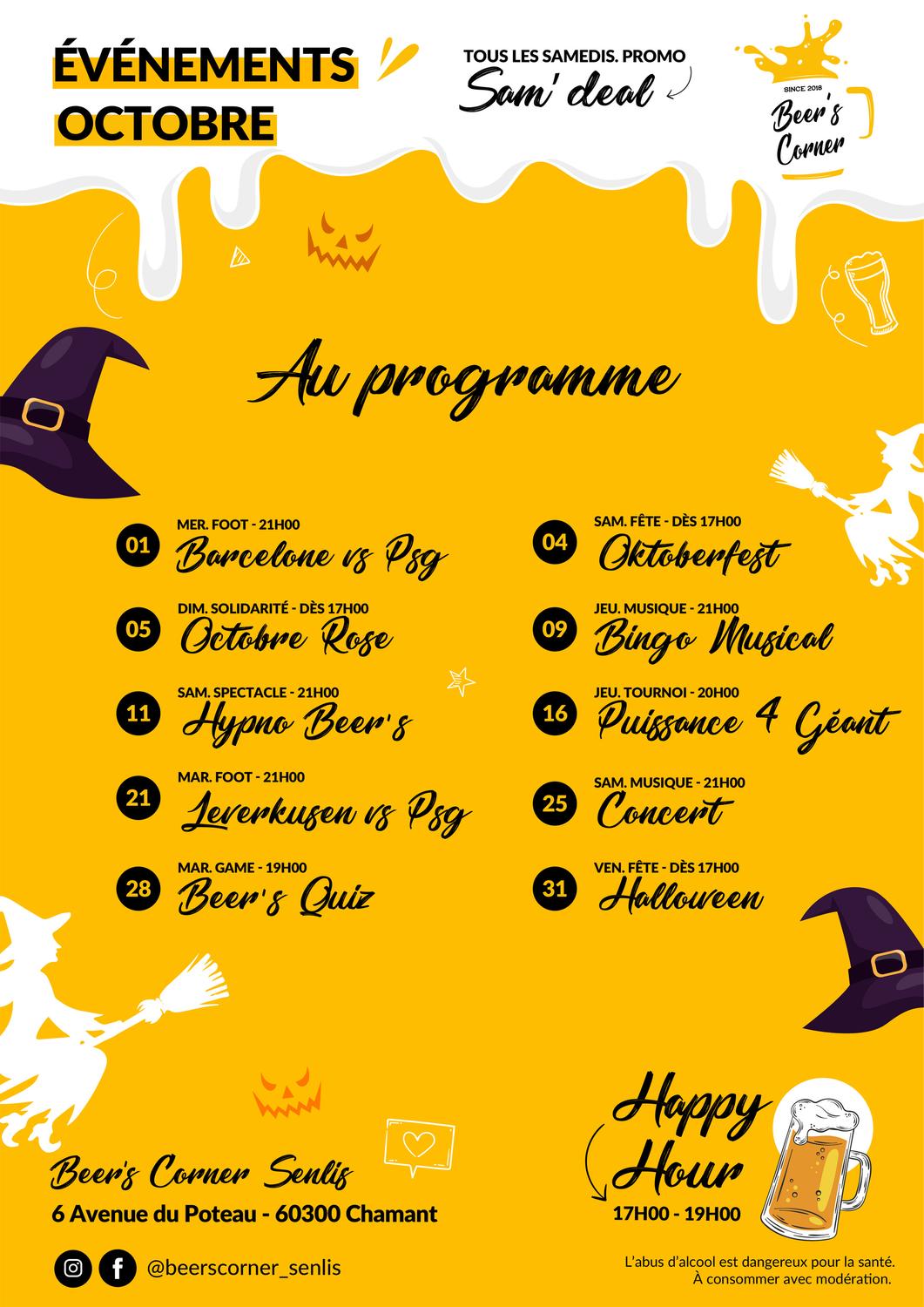 planning du mois Senlis