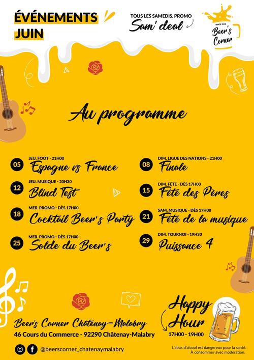 Évènements juin