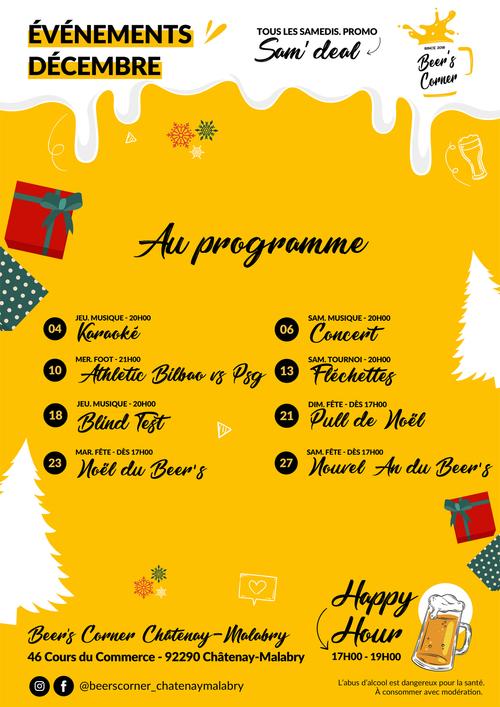 Évènements décembre