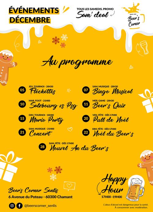 Événement Beer's Corner Senlis