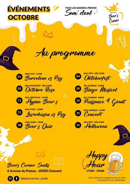 Événement Beer's Corner Senlis