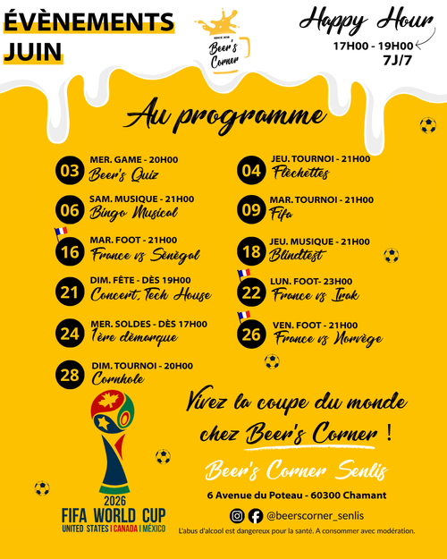 Évènements juin