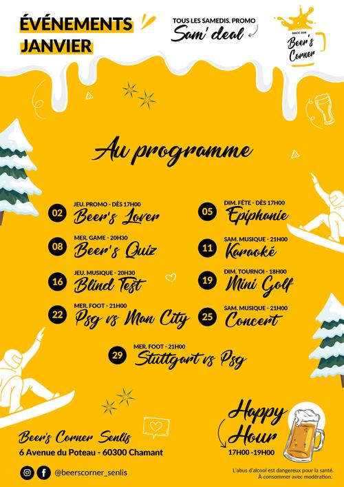 Événement Beer's Corner Senlis