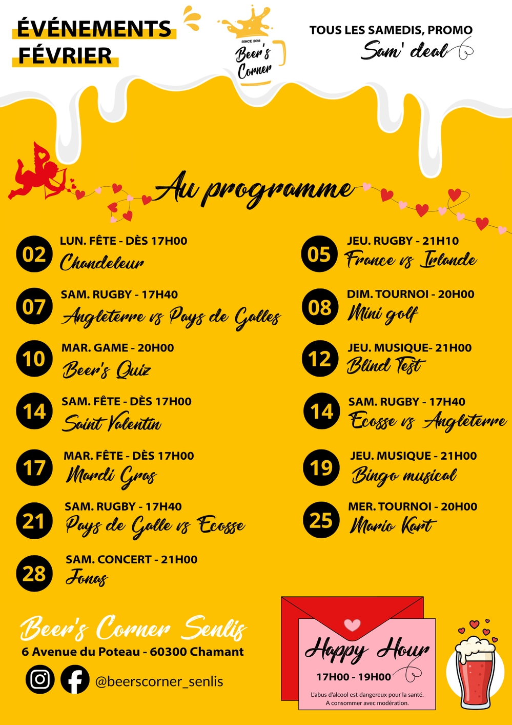 planning du mois Senlis